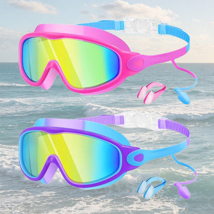 😍2026 NEW SALE-49% OFF😍Anti-Fog Swimming Goggles with Earplugs & Nose Clip