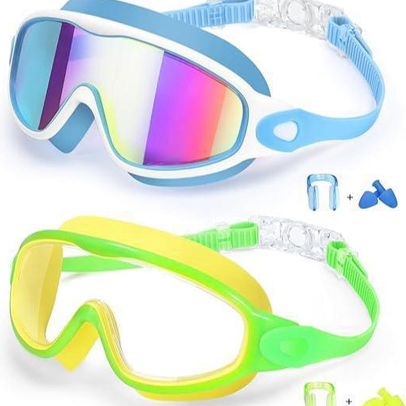 😍2026 NEW SALE-49% OFF😍Anti-Fog Swimming Goggles with Earplugs & Nose Clip