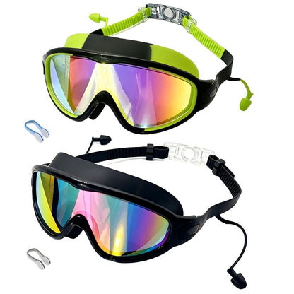 😍2026 NEW SALE-49% OFF😍Anti-Fog Swimming Goggles with Earplugs & Nose Clip