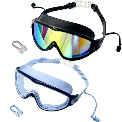 😍2026 NEW SALE-49% OFF😍Anti-Fog Swimming Goggles with Earplugs & Nose Clip