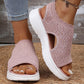 🌸LAST DAY SPECIAL PRICE!!🌸Women's Breathable Knit Platform Sandals
