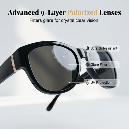 🎁Last Day Promotion 49% OFF🔥Women's Large Frame Fit-Over Sunglasses
