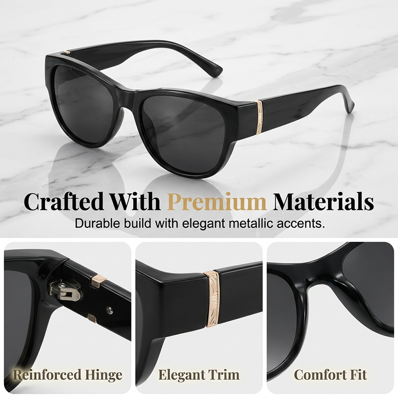🎁Last Day Promotion 49% OFF🔥Women's Large Frame Fit-Over Sunglasses