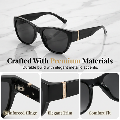 🎁Last Day Promotion 49% OFF🔥Women's Large Frame Fit-Over Sunglasses