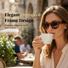 🎁Last Day Promotion 49% OFF🔥Women's Large Frame Fit-Over Sunglasses