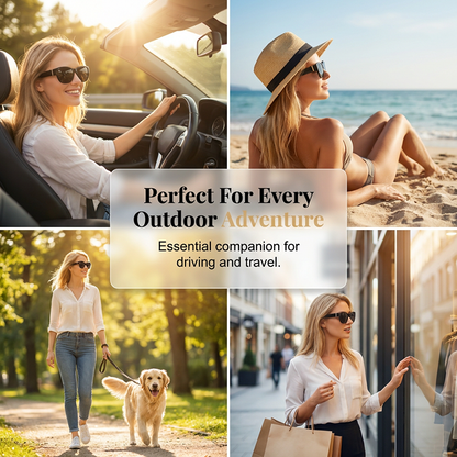 🎁Last Day Promotion 49% OFF🔥Women's Large Frame Fit-Over Sunglasses