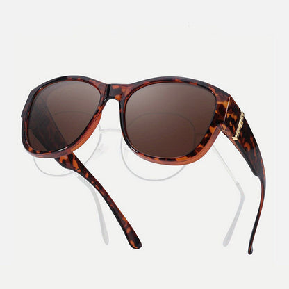🎁Last Day Promotion 49% OFF🔥Women's Large Frame Fit-Over Sunglasses