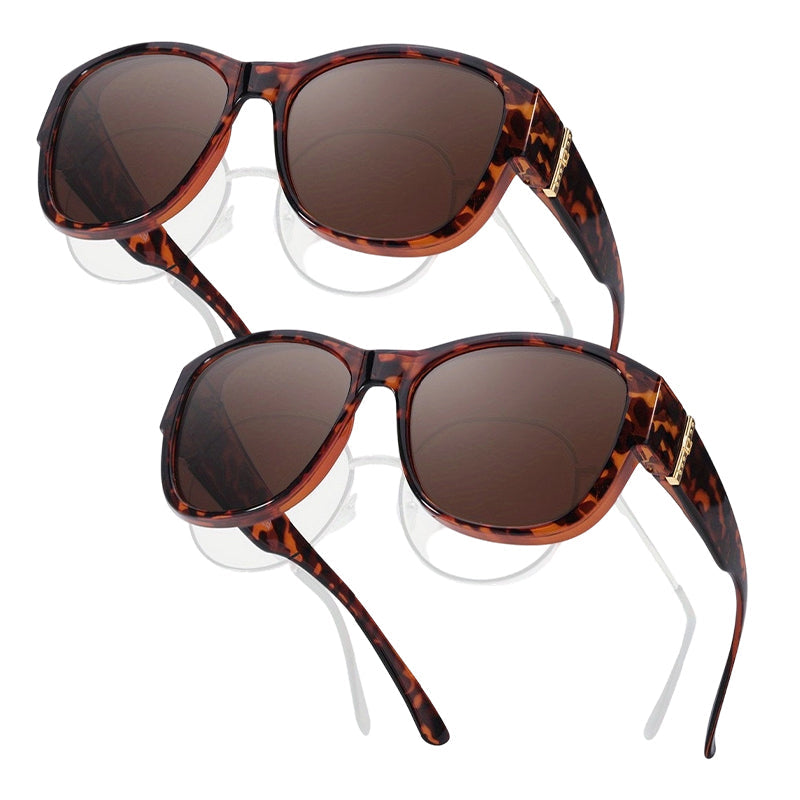 🎁Last Day Promotion 49% OFF🔥Women's Large Frame Fit-Over Sunglasses