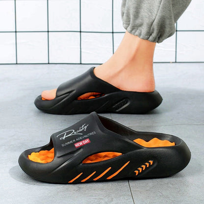🎁Last Day Promotion 49% OFF🔥Non-Slip Thick Sole Cloud Slides for Men