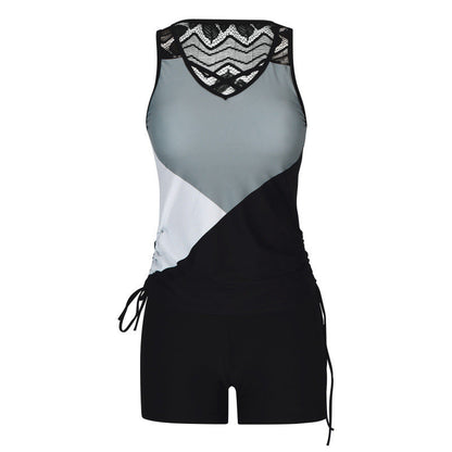 💥Last Day Special Sale 49% OFF👚Women's Printed Two-Piece Tankini Swimsuit