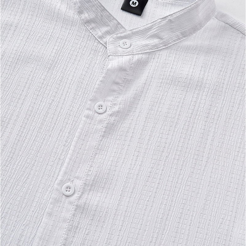 💥Last Day Special Sale 49% OFF👚Men's Summer Stand Collar Short Sleeve Shirt