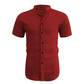 💥Last Day Special Sale 49% OFF👚Men's Summer Stand Collar Short Sleeve Shirt