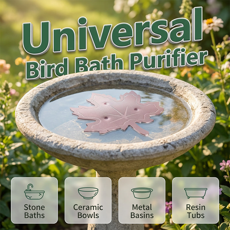 💥 BUY 2 GET 1 FREE 🥳Universal Fit Bird Bath Purifier