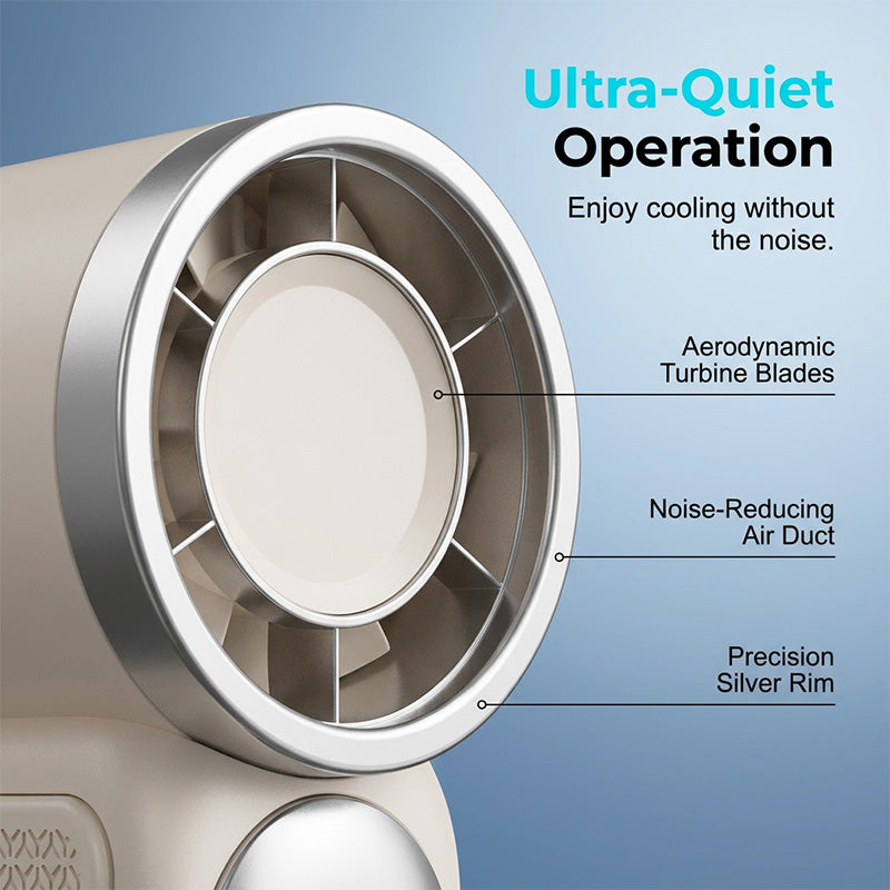 💥 Last Day! Special Sale – Only £8.99 🔥Portable Long-Lasting Handheld High-Speed Small Fan