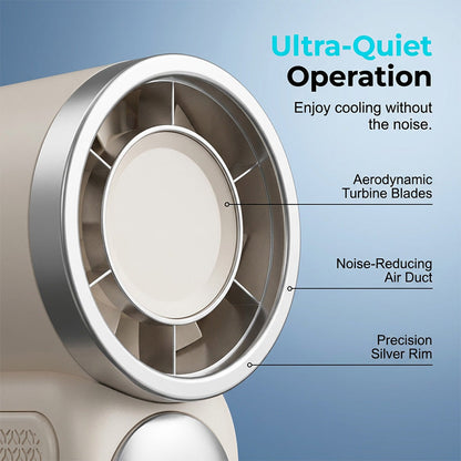 💥 Last Day! Special Sale – Only £8.99 🔥Portable Long-Lasting Handheld High-Speed Small Fan
