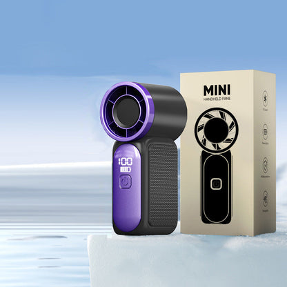 💥 Last Day! Special Sale – Only £8.99 🔥Portable Long-Lasting Handheld High-Speed Small Fan