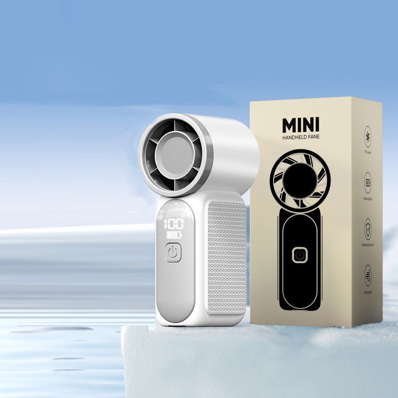 💥 Last Day! Special Sale – Only £8.99 🔥Portable Long-Lasting Handheld High-Speed Small Fan