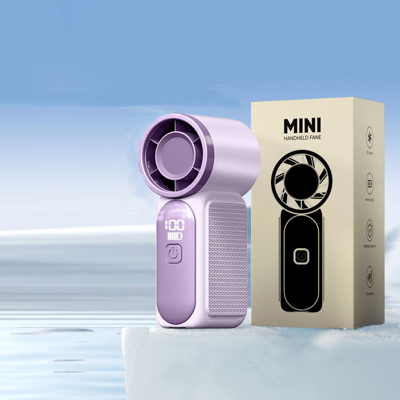 💥 Last Day! Special Sale – Only £8.99 🔥Portable Long-Lasting Handheld High-Speed Small Fan
