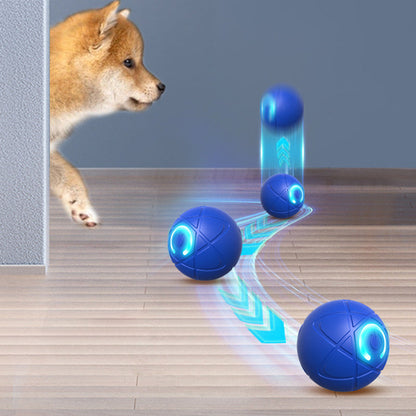 ⏰Limited Time Special Price ￡7.99!!✨🐾 AUTO-BOUNCING SMART PET BALL WITH REMOTE CONTROL— 3 Interactive Modes | Chew-Resistant E-TPU | USB-C Rechargeable 🎾