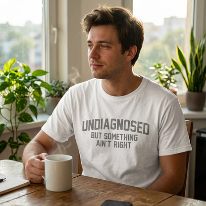 💥Last Day Special Sale 49% OFF👚Funny Undiagnosed Slogan Printed T-Shirt