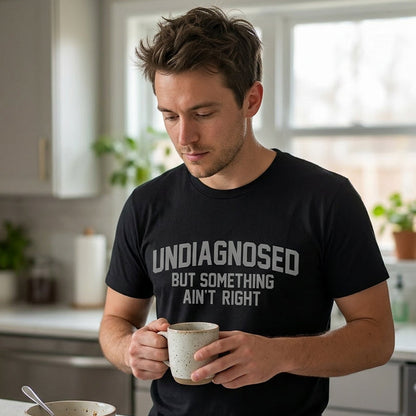 💥Last Day Special Sale 49% OFF👚Funny Undiagnosed Slogan Printed T-Shirt