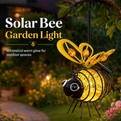 🎁Last Day Promotion 49% OFF🔥Solar-Powered Hanging Bee Light