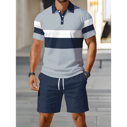 😍2026 NEW SALE-49% OFF😍Men's Two-Piece Shirt and Shorts Set