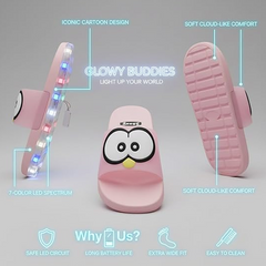 🎁Last Day Promotion 49% OFF🔥LED Light-Up Cartoon Slippers