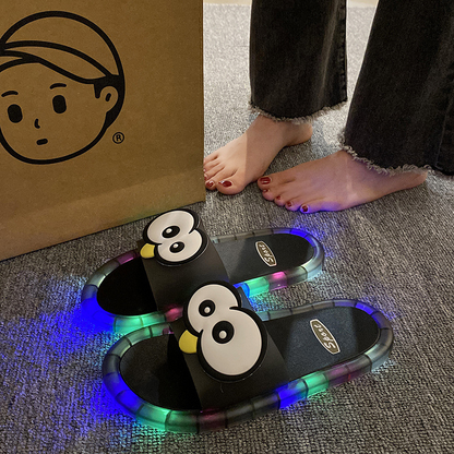 🎁Last Day Promotion 49% OFF🔥LED Light-Up Cartoon Slippers