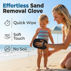 🌸LAST DAY SPECIAL PRICE!!🌸Portable Sand Cleaner Brush Mitt