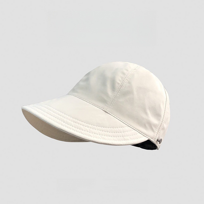 💥Last Day Special Sale 49% OFF👚✨Women’s UPF 50+ Elegant Foldable Sun Hat – Wide-Brim Cotton Bucket Hat with Neck Flap & Adjustable Strap 🌞🇬🇧 | Packable, Breathable & Beach-Ready