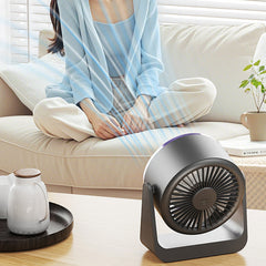 💥Last Day Special Sale 49% OFF👚Strong Wind Ultra Quiet Portable Rechargeable USB Desk Fan