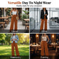 🌸LAST DAY SPECIAL PRICE!!🌸Women's Casual High Waist Wide-Leg Pants
