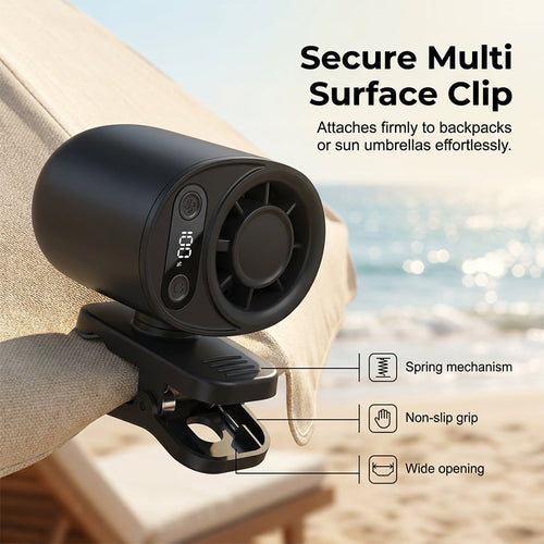 🎁Last Day Promotion 49% OFF🔥Mini Wearable Neck and Desktop USB Fan