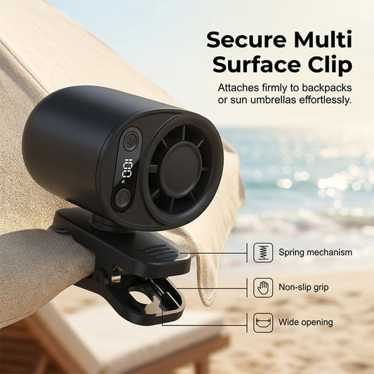 🎁Last Day Promotion 49% OFF🔥Mini Wearable Neck and Desktop USB Fan