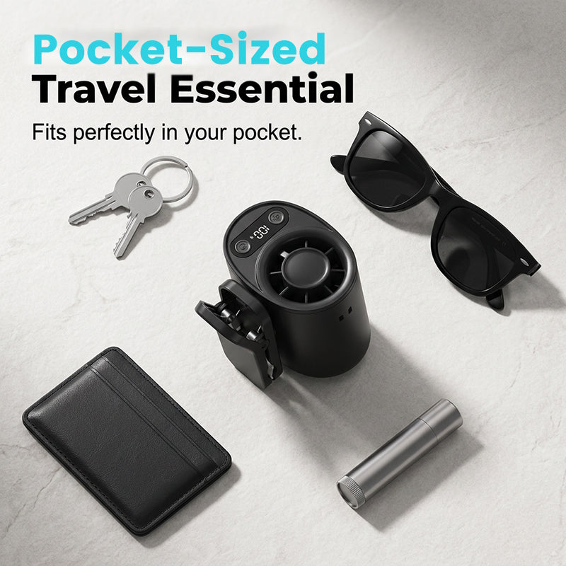 🎁Last Day Promotion 49% OFF🔥Mini Wearable Neck and Desktop USB Fan