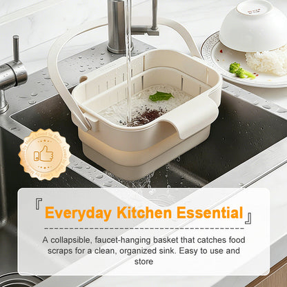 🎁Last Day Promotion 49% OFF🔥Collapsible Faucet-Hanging Sink Strainer Basket