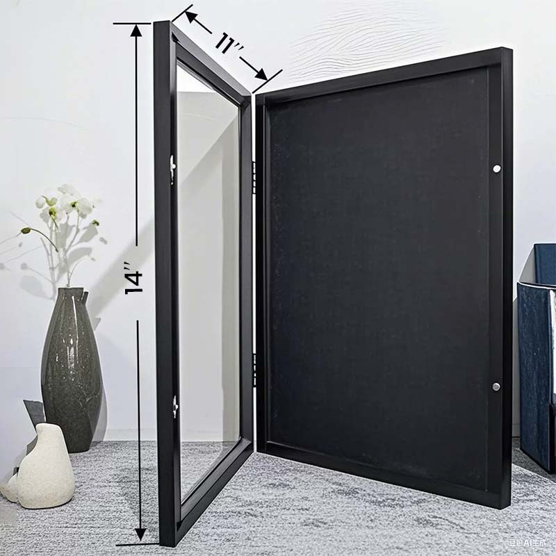 🎁Last Day Promotion 49% OFF🔥Wooden Jersey Display Frame with Magnetic Door
