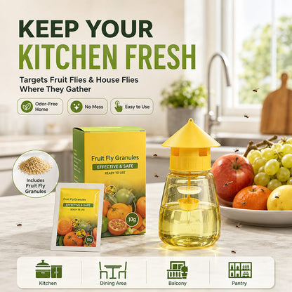 💥 BUY 2 GET 1 FREE +  50% OFF!🥳 Indoor and Outdoor Hanging Fly Trap