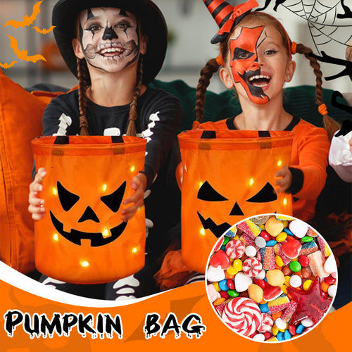 🎃LAST DAY SPECIAL PRICE!!👻Halloween Glowing Pumpkin Candy Handbag