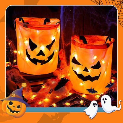 🎃LAST DAY SPECIAL PRICE!!👻Halloween Glowing Pumpkin Candy Handbag