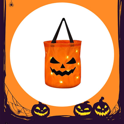 🎃LAST DAY SPECIAL PRICE!!👻Halloween Glowing Pumpkin Candy Handbag