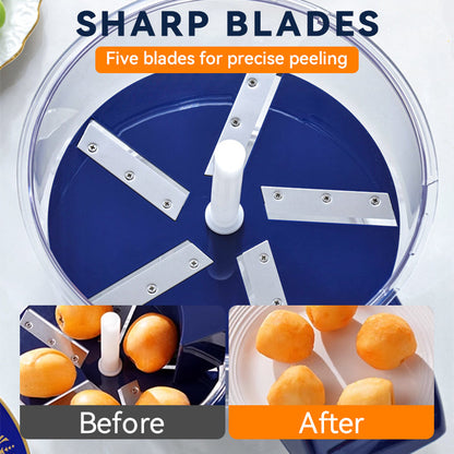 😍2026 NEW SALE-49% OFF😍Transparent Electric Fruit and Vegetable Peeler