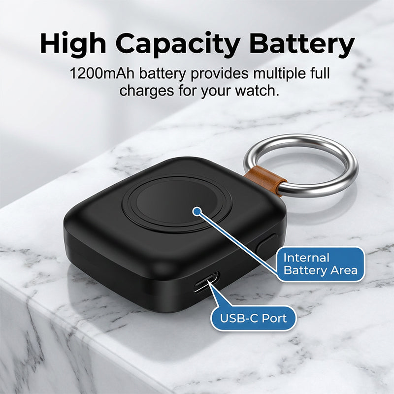 🎁Last Day Promotion 49% OFF🔥Portable Keychain Charger for Smartwatches
