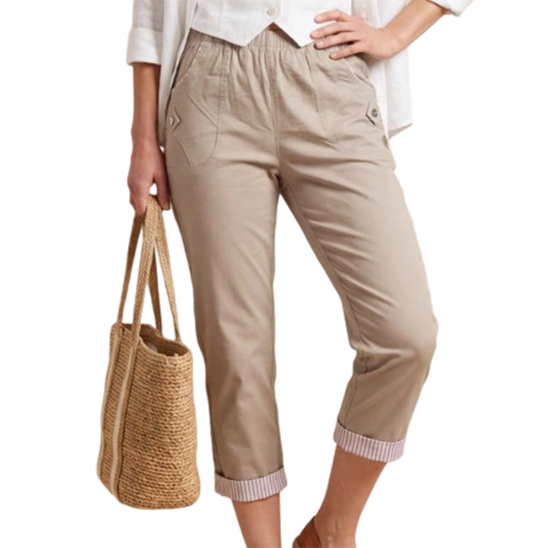 🌸LAST DAY SPECIAL PRICE!!🌸Women Casual Slim Fit Cropped Pants