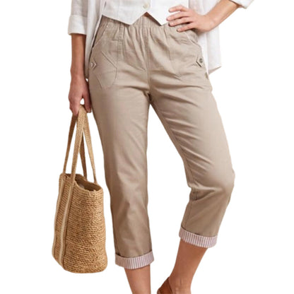 🌸LAST DAY SPECIAL PRICE!!🌸Women Casual Slim Fit Cropped Pants