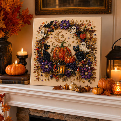 🎃Last Day Promotion 49% OFF👻Halloween Ghost Pearl Art DIY Kit