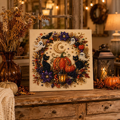🎃Last Day Promotion 49% OFF👻Halloween Ghost Pearl Art DIY Kit