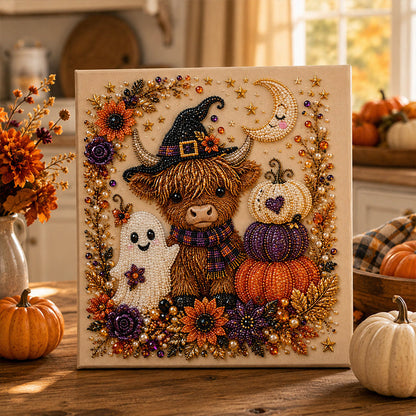 🎃Last Day Promotion 49% OFF👻Halloween Ghost Pearl Art DIY Kit