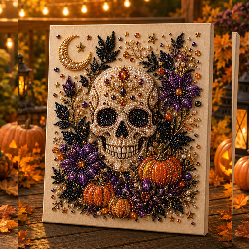 🎃Last Day Promotion 49% OFF👻Halloween Ghost Pearl Art DIY Kit